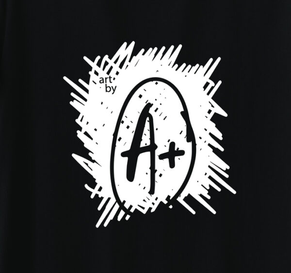 A+ Unisex Hoodie | Black - Image 4