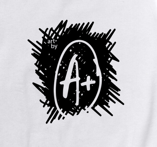 A+ Unisex Hoodie | White - Image 4