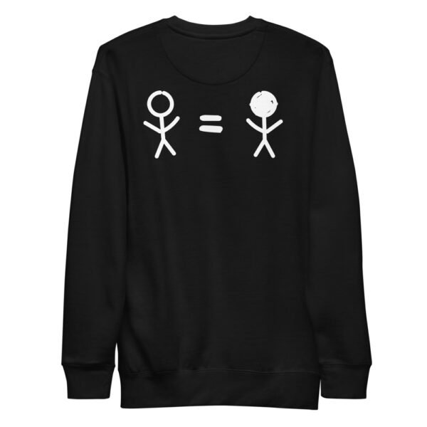 "We are equal" A+ Unisex Fleece Pullover - Image 2