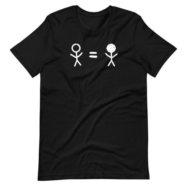 "We are equal" A+ Short-Sleeve Unisex T-Shirt